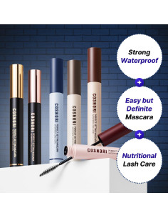 COSNORI Máscara Voluminizadora Negra Waterproof 7.1 ml 2