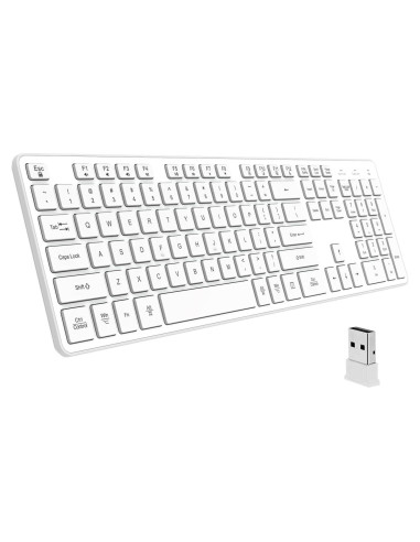 Teclado Inalámbrico BFRIENDit RF1430 - Teclas Silenciosas