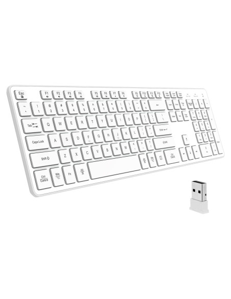 Teclado Inalámbrico BFRIENDit RF1430 - Teclas Silenciosas