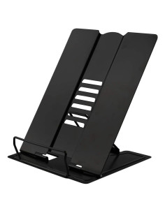 Soporte de Libro Citmage Ajustable de Metal Negro 21x16.5cm