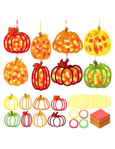 Kits de Manualidades Otoñales DoubleFill 48 Piezas Calabaza