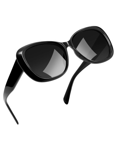Gafas de sol Joopin de acetato grandes con protección UV polarizada