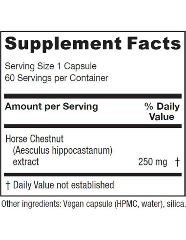 Castaño de Indias Vitanica 60 Cápsulas Veganas - Circulación