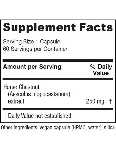Castaño de Indias Vitanica 60 Cápsulas Veganas - Circulación