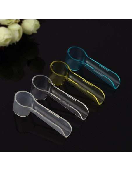 Tapas de Cepillo de Dientes Eléctrico CREHODEC 4 Piezas Azul