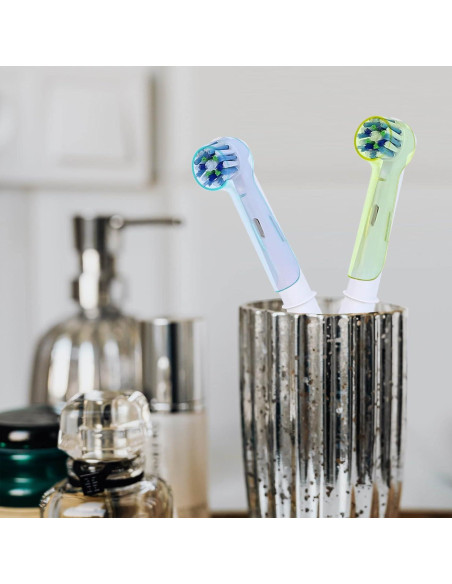 Tapas de Cepillo de Dientes Eléctrico CREHODEC 4 Piezas Azul