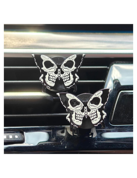 Clips Ambientadores para Auto LCWLJL Mariposa Negra 2 Pcs