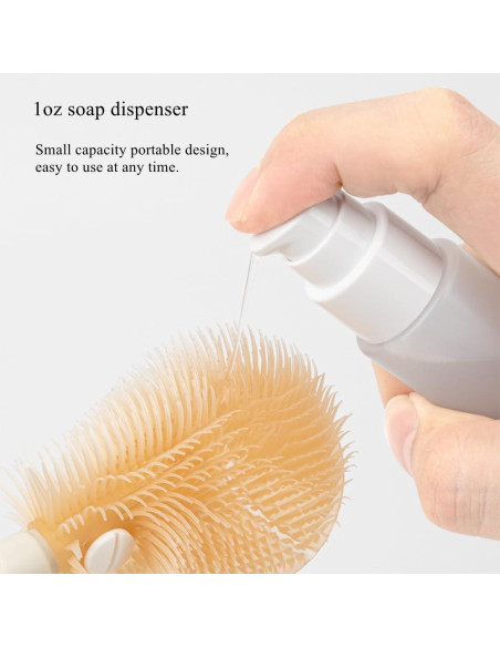 Juego de limpieza de biberones HubHnb - 6 piezas portátil