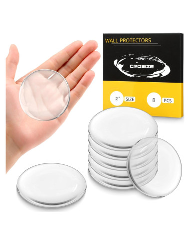 Topes de Puerta Crosize 8 Piezas 5.08 cm Adhesivo Fuerte