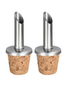 Vertedores de Botellas de Acero Inoxidable uxcell - 2 Piezas