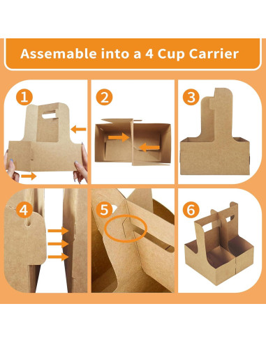 Portavasos Plegables Turmaster para 2 Tazas - Paquete de 8 Verde