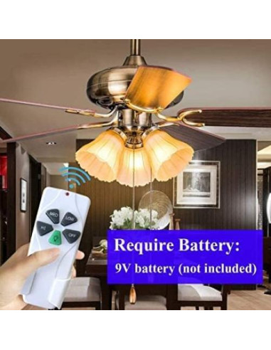 Control Remoto FAN-53T para Ventilador de Techo Breeze Bay