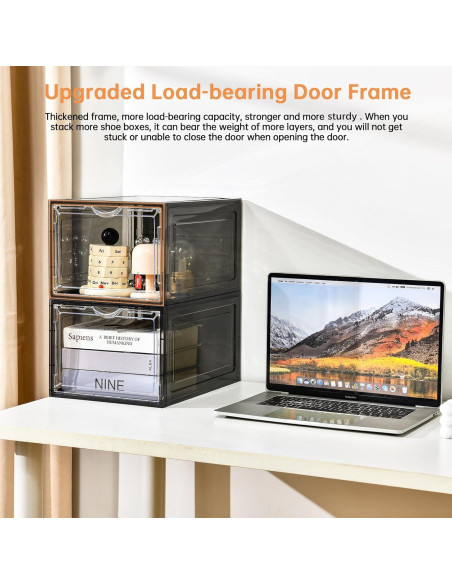 Caja de Almacenamiento de Zapatos Clemate 12 Piezas XL