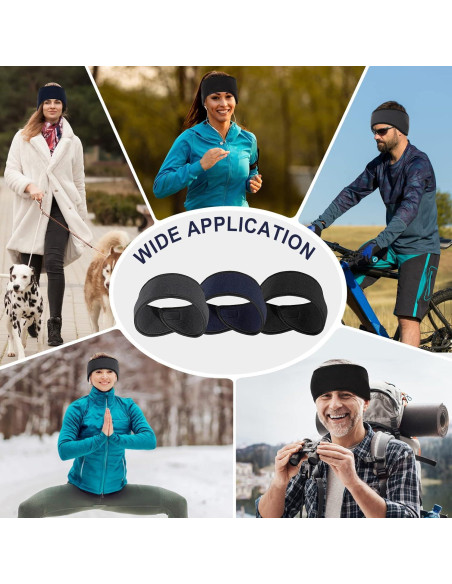 Calentador de Oídos de Forro Polar Iwtmm Ajustable para Invierno