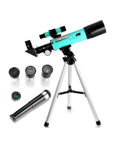 Telescopio Refractor CLAVOLO 0.99 kg 18X-135X para Niños