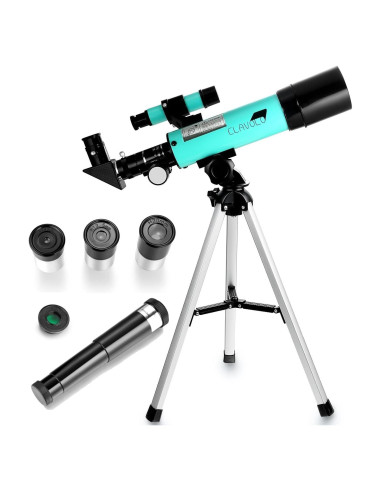 Telescopio Refractor CLAVOLO 0.99 kg 18X-135X para Niños