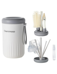 Juego de cepillos limpiadores Chemimoso para botellas de bebé