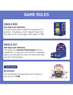 Figuras de Caja Ciega POP MART Festival de Música Duckoo 2