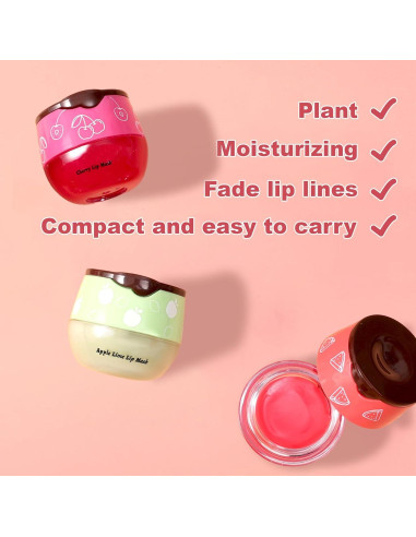 Bálsamo Labial Hidratante Aaiffey Set A 3 Piezas