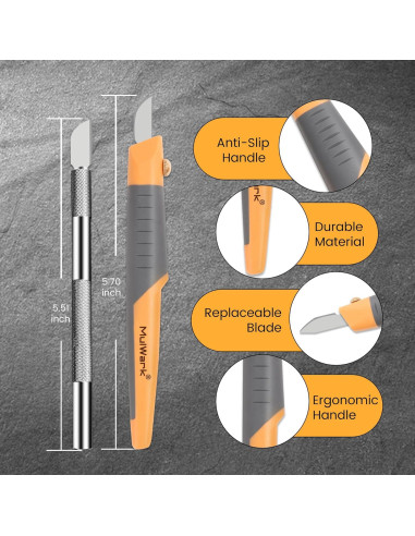 Conjunto de cuchillos de precisión MulWark 32 piezas