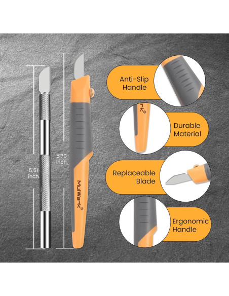 Conjunto de cuchillos de precisión MulWark 32 piezas