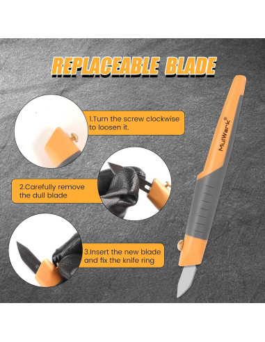 Conjunto de cuchillos de precisión MulWark 32 piezas