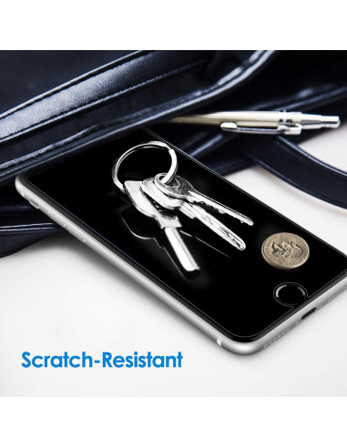 Protector de Pantalla JETech para iPhone SE 3/2, Vidrio Templado, 3 Unidades