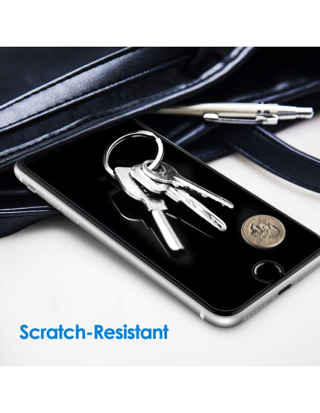Protector de Pantalla JETech para iPhone SE 3/2, Vidrio Templado, 3 Unidades