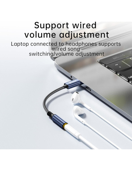 Adaptador de Auriculares Biaze Lightning a 3.5mm para iPhone