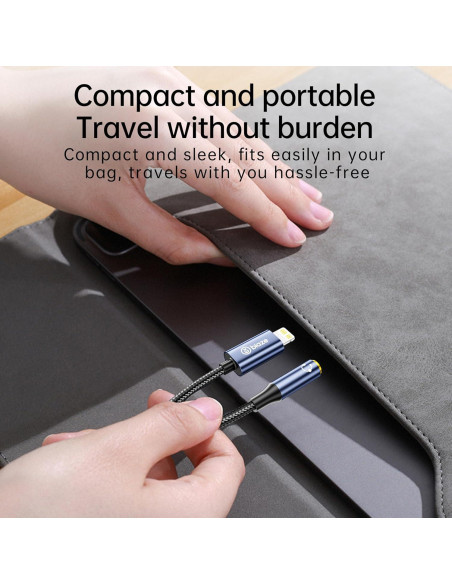 Adaptador de Auriculares Biaze Lightning a 3.5mm para iPhone