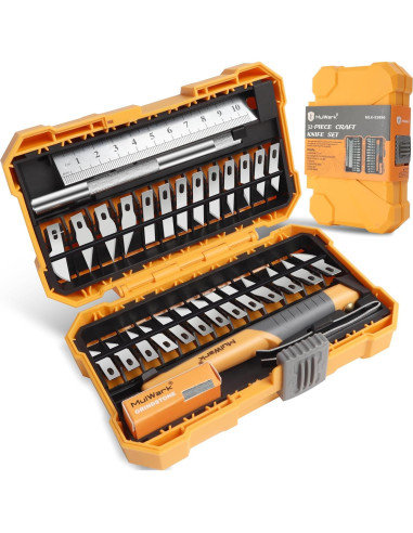 Conjunto de cuchillos de precisión MulWark 32 piezas