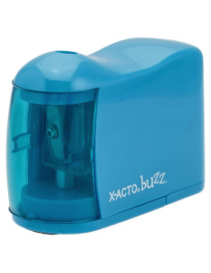 Sacapuntas Eléctrico X-ACTO Buzz a Batería, Colores Variados