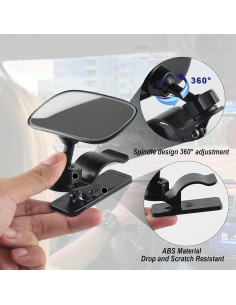 Espejo Retrovisor Convexo Ajustable LivTee para Bebés 2