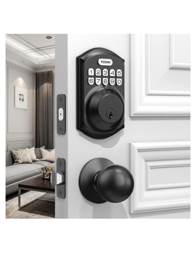 Cerradura Electrónica TEEHO TE001K Sin Llave con Teclado