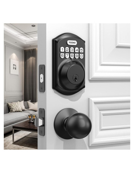 Cerradura Electrónica TEEHO TE001K Sin Llave con Teclado Cerradura Electrónica TEEHO TE001K Sin Llave con Teclado
