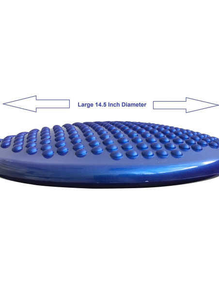 Cojín de Inestabilidad Bintiva 37cm Azul para Ejercicio Cojín de Inestabilidad Bintiva 37cm Azul para Ejercicio