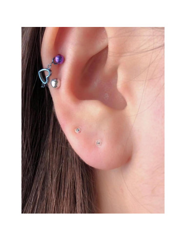 Anillos de Nariz Hipoalergénicos Yaalozei 16G 6-12mm 40 Pcs