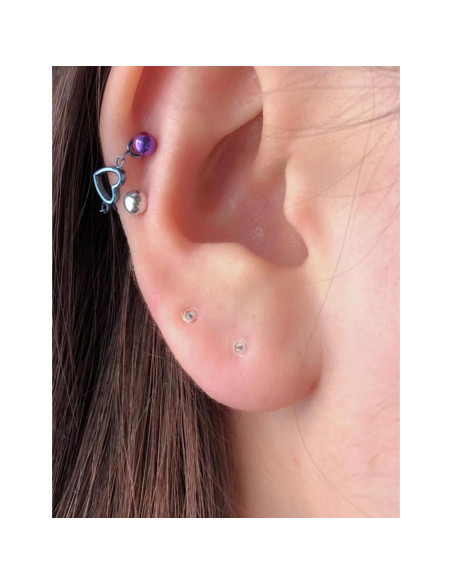 Anillos de Nariz Hipoalergénicos Yaalozei 16G 6-12mm 40 Pcs