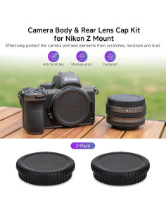Tapa de lente y cuerpo Nikon Z30 Z50 Z5 Z6 Z7 JJC - 2 Piezas 2