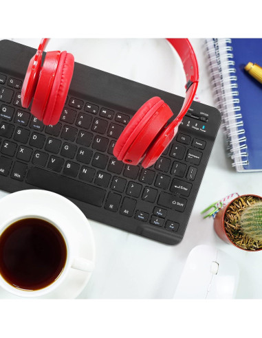 Teclado Bluetooth UrbanX KB030 Ultra Delgado Negro