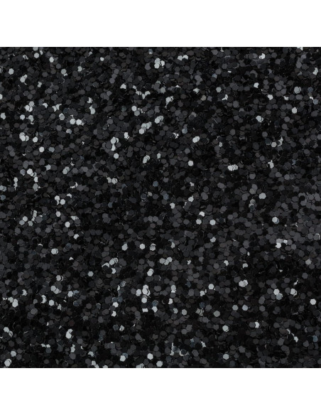 Glitter Negro Spectra 113.4 g - Cristales Hexagonales para Manualidades