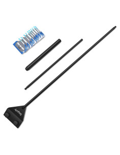 Raspador de Algas Segarty 67.3 cm Acero Inoxidable con 10 Cuchillas