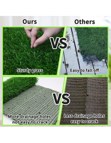 Alfombra de Césped Artificial para Perros 83.82 cm - PICK FOR LIFE