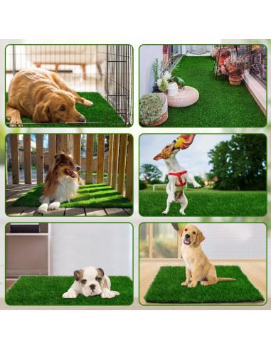 Alfombra de Césped Artificial para Perros 83.82 cm - PICK FOR LIFE
