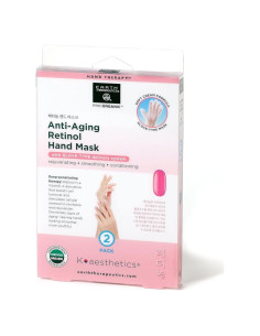 Mascarilla de Manos Earth Therapeutics con Retinol 2 Pzas