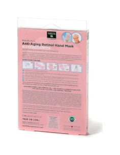 Mascarilla de Manos Earth Therapeutics con Retinol 2 Pzas 2