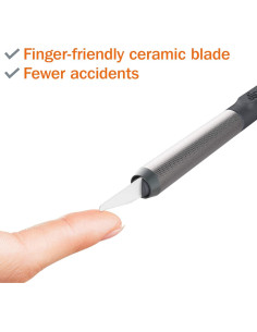 Cuchillo de Manualidades Slice 10518, Hoja Cerámica Segura 2