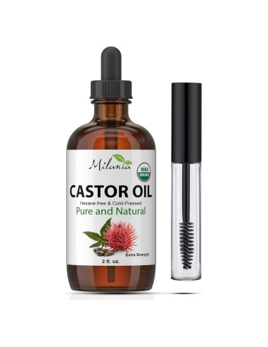 Aceite de Ricino Orgánico Milania 59 ml - Suero Hidratante