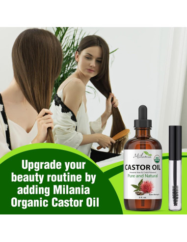 Aceite de Ricino Orgánico Milania 59 ml - Suero Hidratante