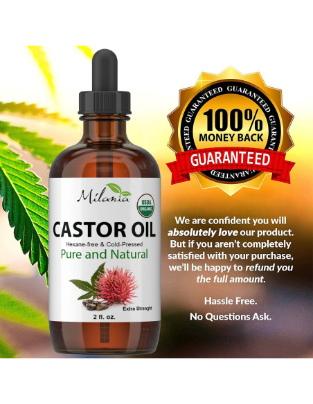 Aceite de Ricino Orgánico Milania 59 ml - Suero Hidratante Aceite de Ricino Orgánico Milania 59 ml - Suero Hidratante